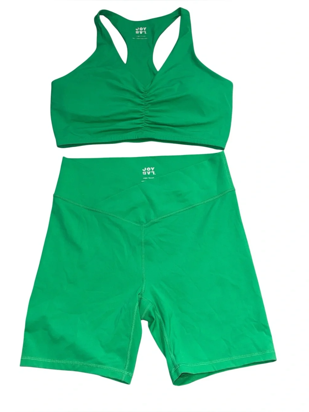 JoyLab 2-Piece Matching Workout Set – Kelly Green | Women’s Large